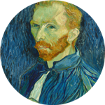 self portrait of van Gogh